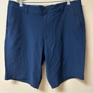 Banana Republic Men’s Dark Blue Comfort Flat Front Shorts NWT Size 38